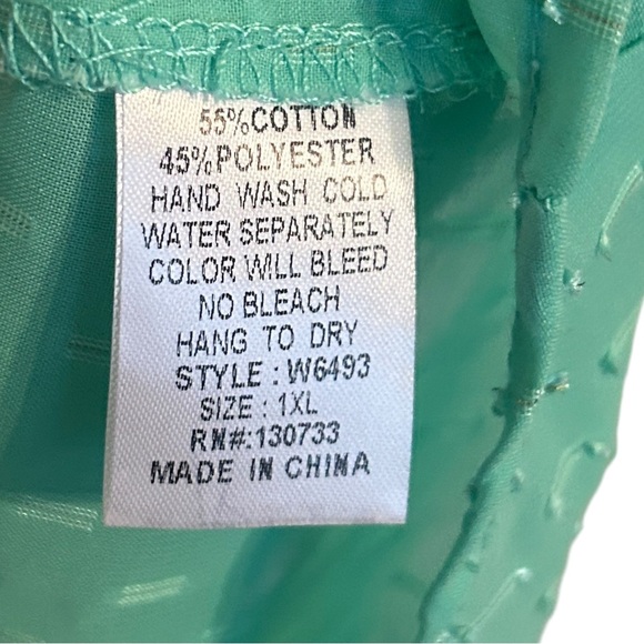 UmGee sheer boho top EUC size 1XL - Picture 3 of 8